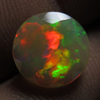 11x11 mm - Faceted Round Cut - AAAAAAAAA - Ethiopian Welo Opal Super Sparkle Awesome Amazing Full Colour Fire